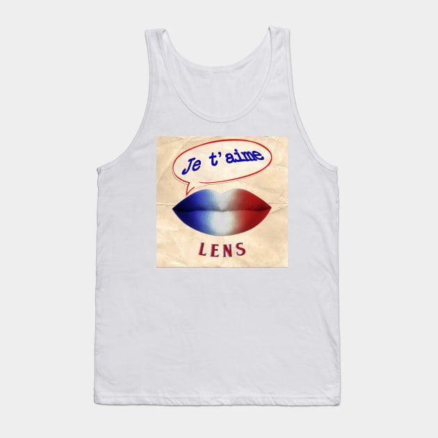 FRENCH KISS JETAIME LENS Tank Top by ShamSahid